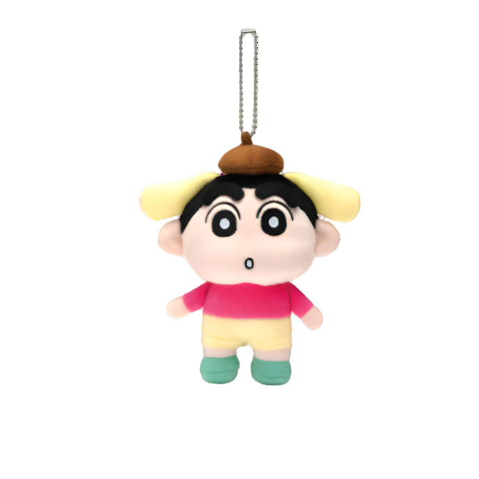 CRAYON SHINCHAN x Sanrio Characters Shinchan Pompompurin Mascot