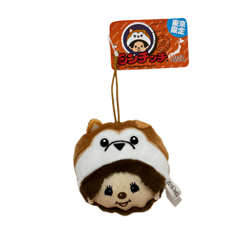 MONCHHICHI Tokyo Limited Edition Shibuya Hachiko Face Mascot