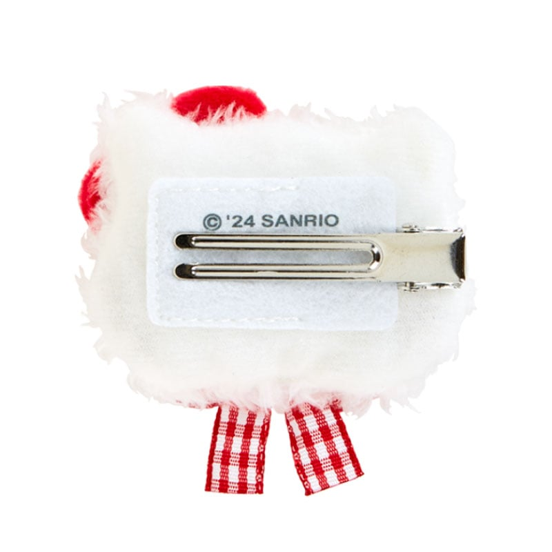 SANRIO Hello Kitty Face Shaped Furry Hair Clip-My Store-YORE STORE