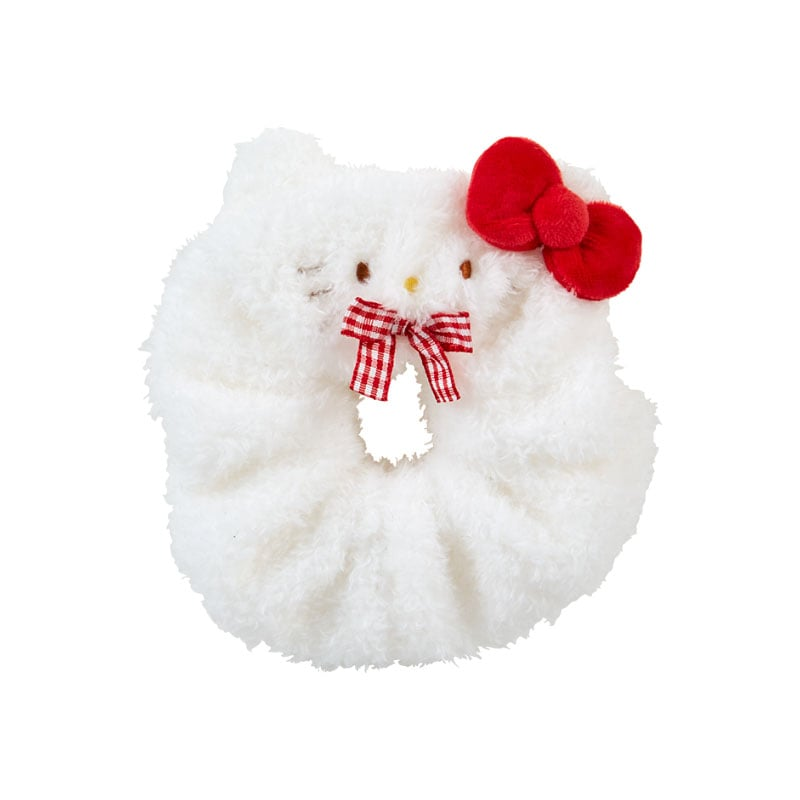 SANRIO Hello Kitty Face Shaped Scrunchie Hair Tie-My Store-YORE STORE