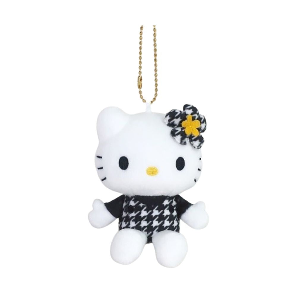 SANRIO Hello Kitty MC Collection Flower Face Black Keychain