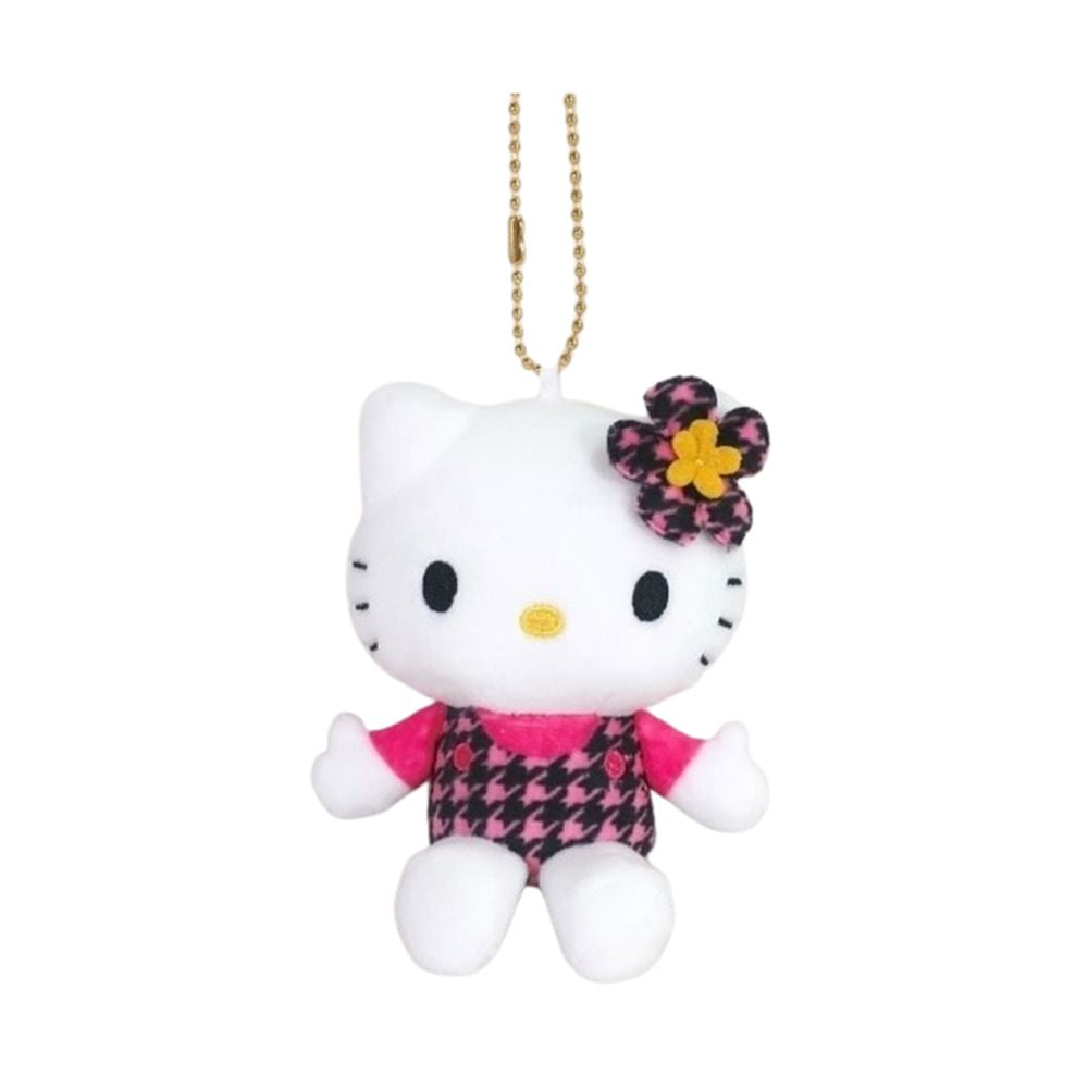 貴重！ HELLO KITTY★SANRIO SHOPのおまけマスコット33個 SANRIO Hello Kitty MC Collection Flower Face Pink Black Keychain