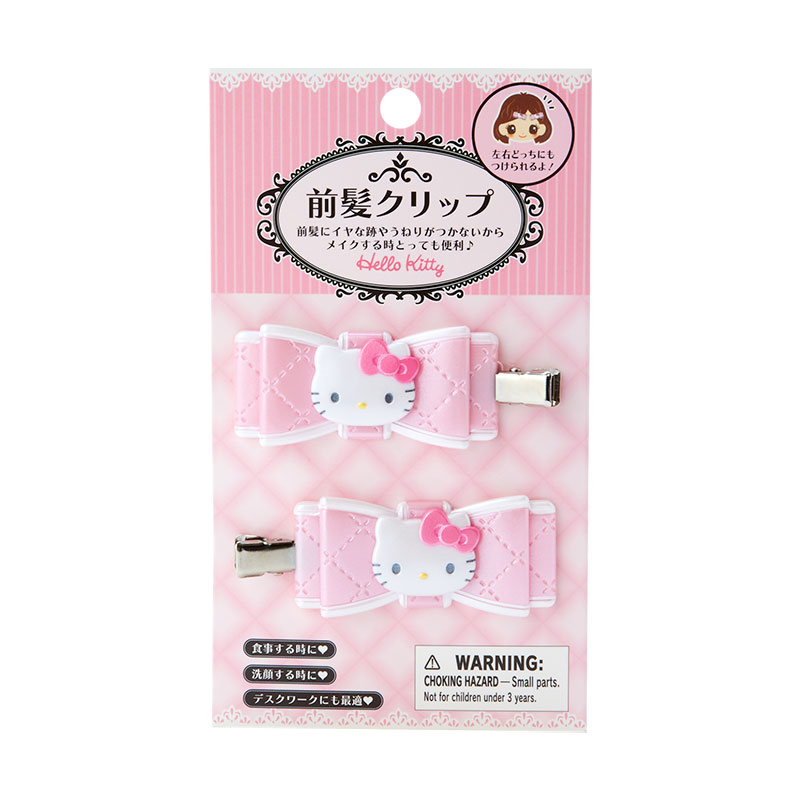 SANRIO Hello Kitty Pink Bow Hair Clip Set of 2-My Store-YORE STORE