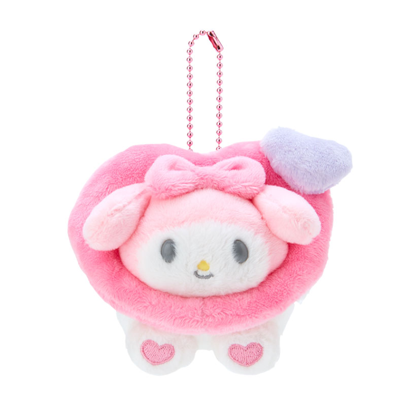 SANRIO My Melody Head in Pink Heart Mascot Holder Keychain-My Store-YORE STORE