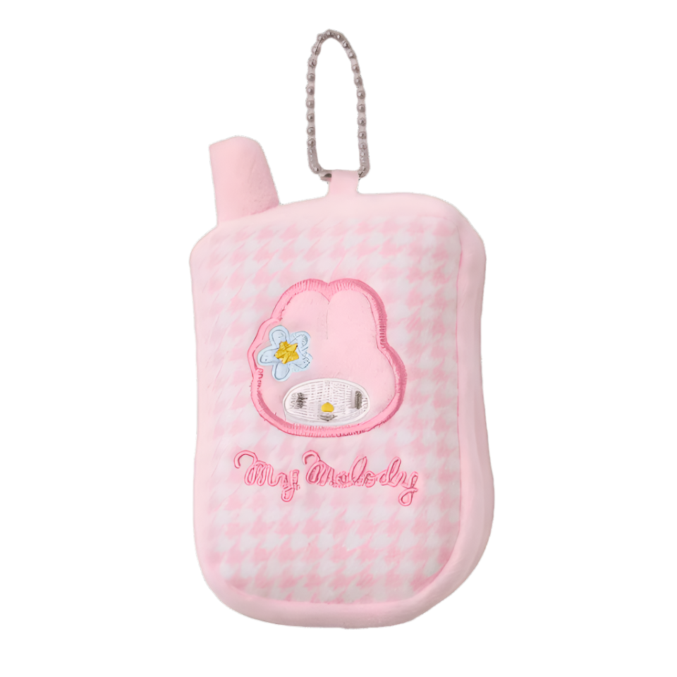 SANRIO My Melody Pink Mirror Mobile Phone Mascot Holder Keychain-My Store-YORE STORE