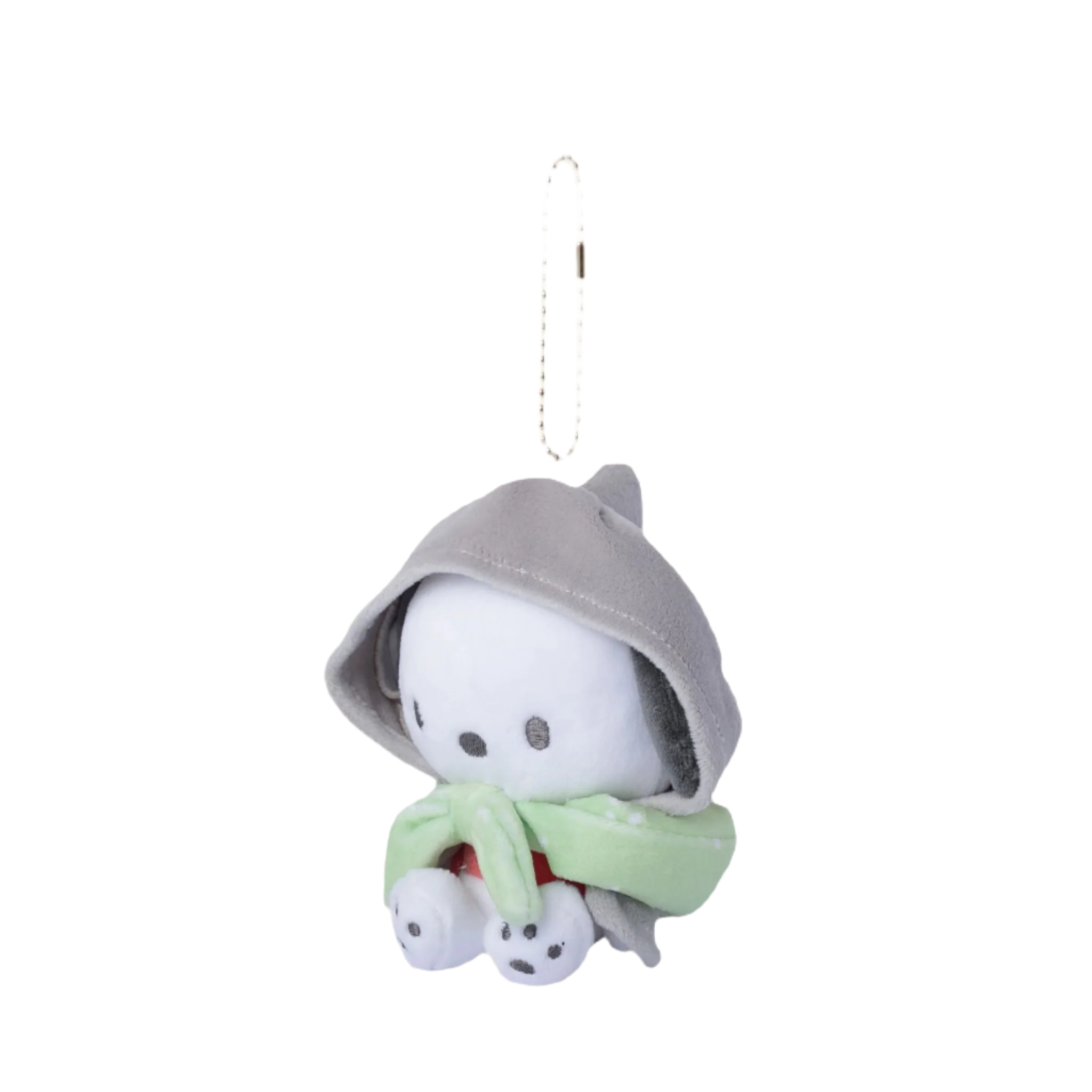 SANRIO Pochacco Grey Cloak Mascot Holder Keychain-My Store-YORE STORE