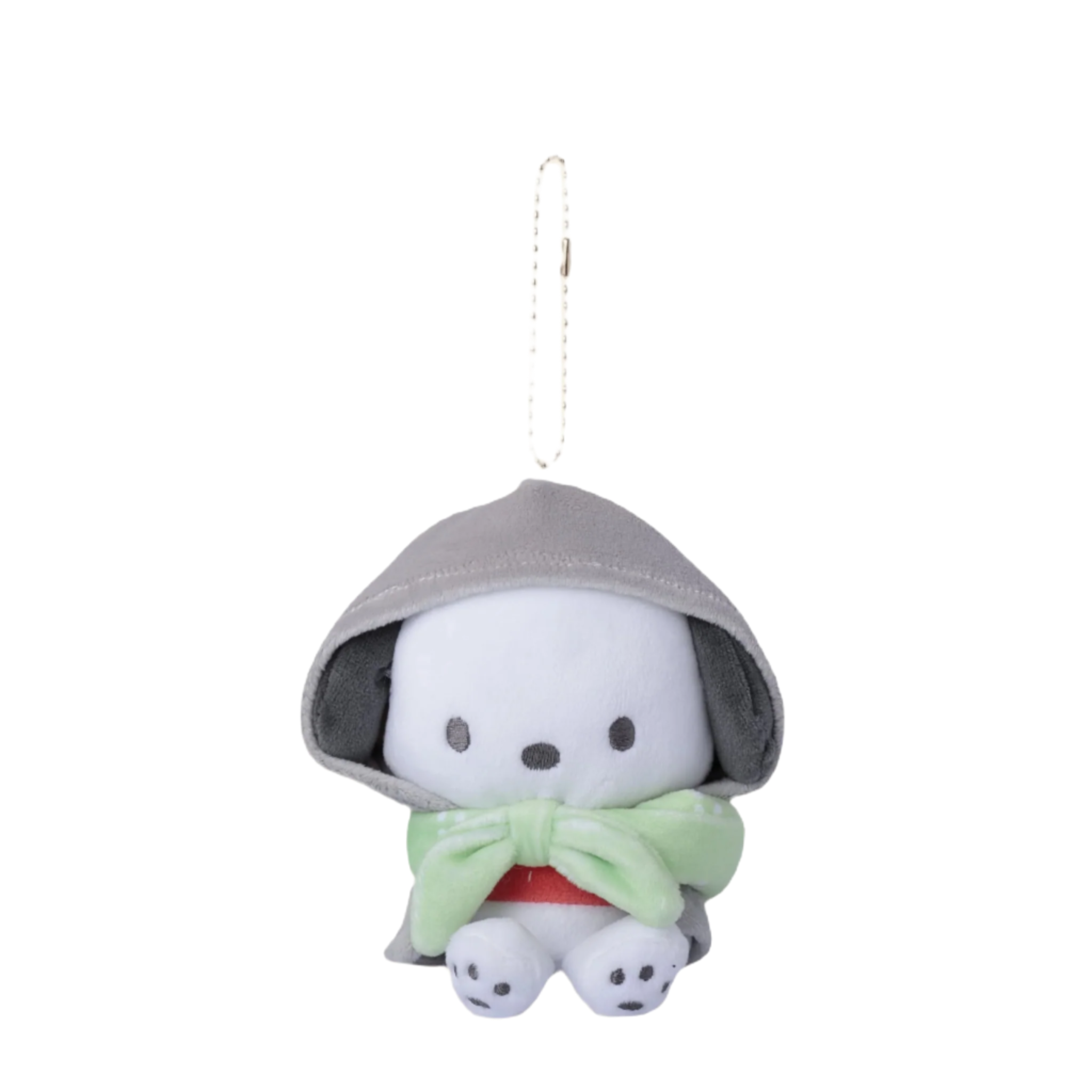 SANRIO Pochacco Grey Cloak Mascot Holder Keychain-My Store-YORE STORE
