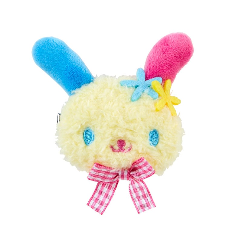 SANRIO Usahana Face Shaped Furry Hair Clip-My Store-YORE STORE