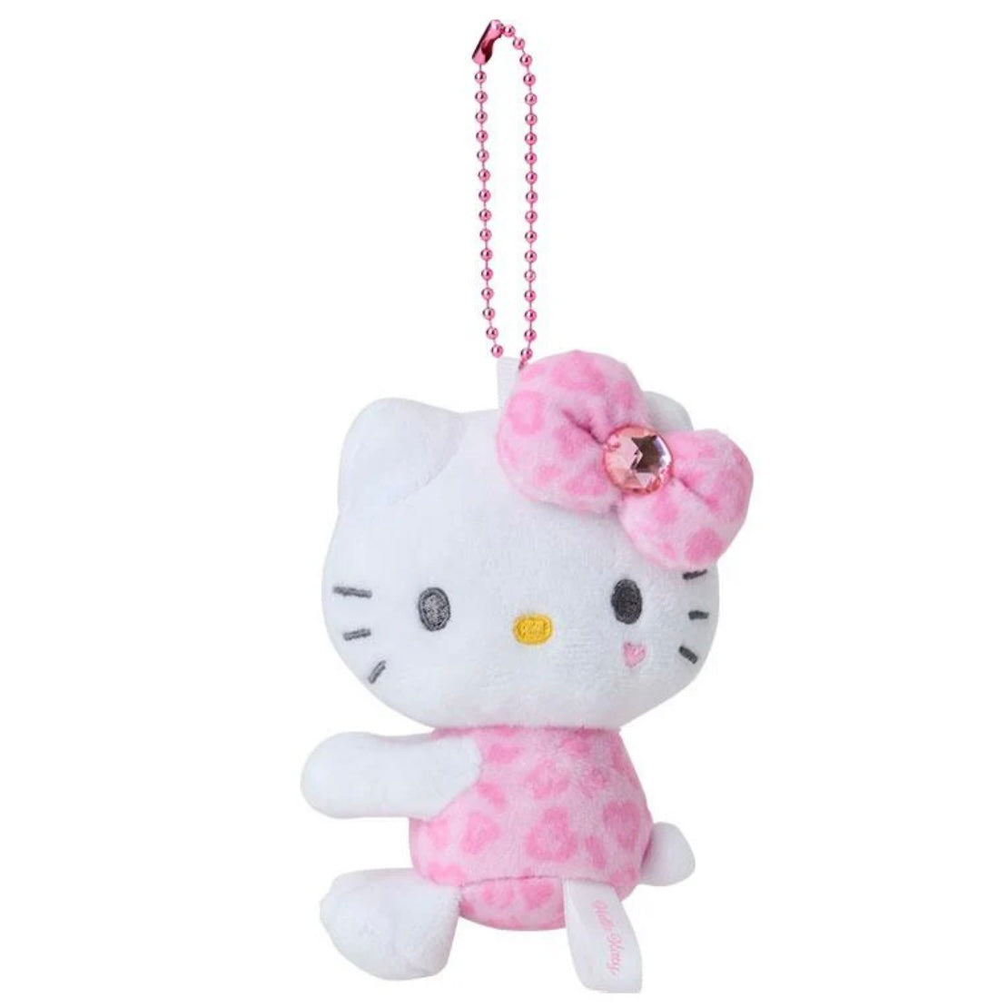 SANRIO x Kiddyland Gogo Gal Hello Kitty Hug Plush Pink Mascot Holder Keychain-My Store-YORE STORE