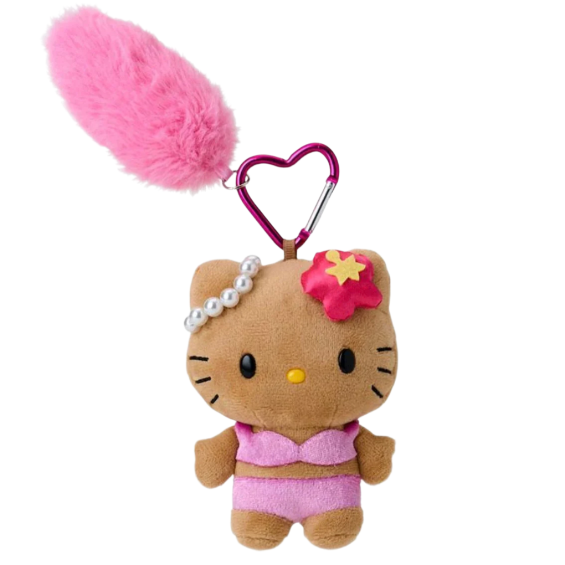 SANRIO x Kiddyland Gogo Gal Hello Kitty Tanned Mascot Holder