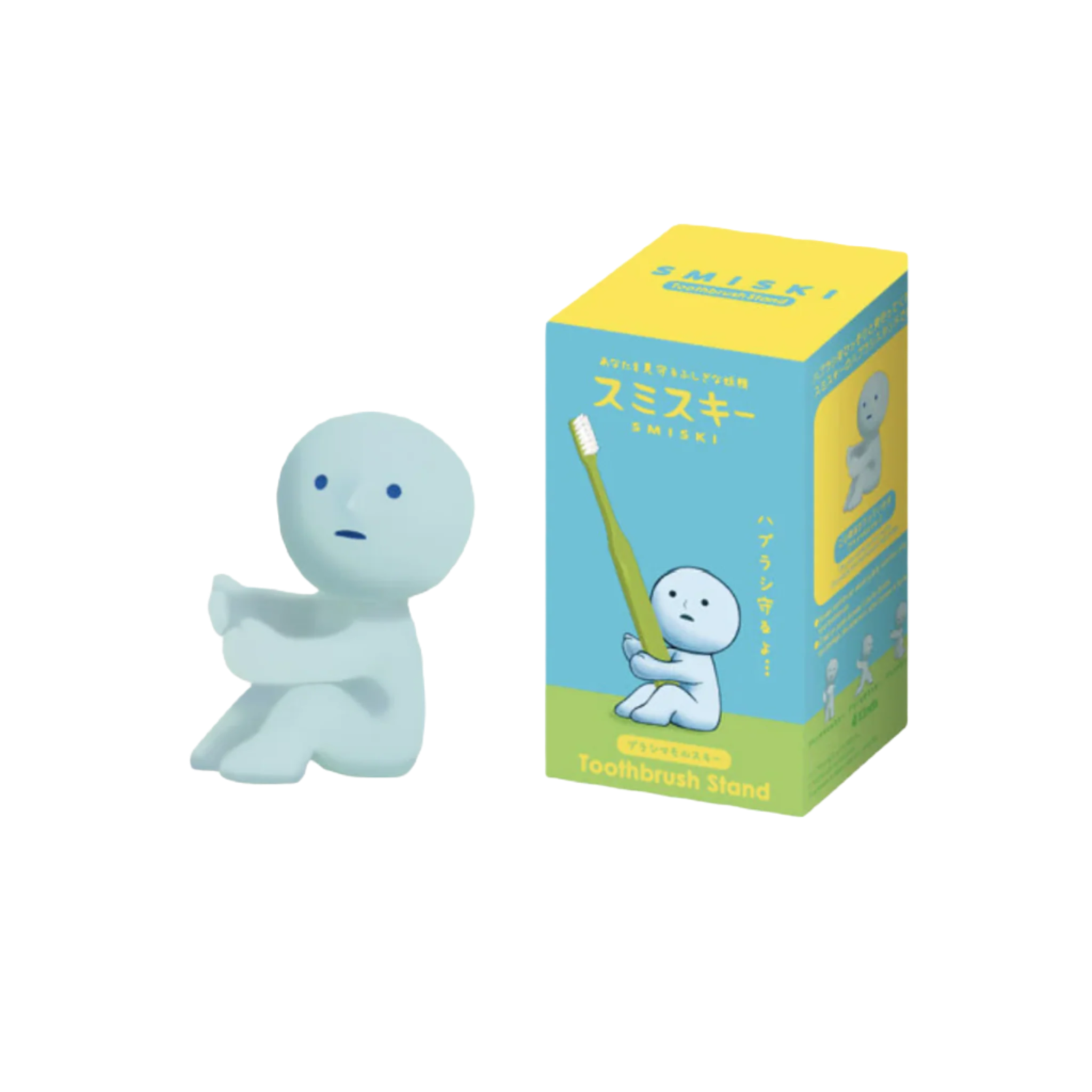 Smiski Glow in the Dark Toothbrush Stand Set 4 Piece main image 0