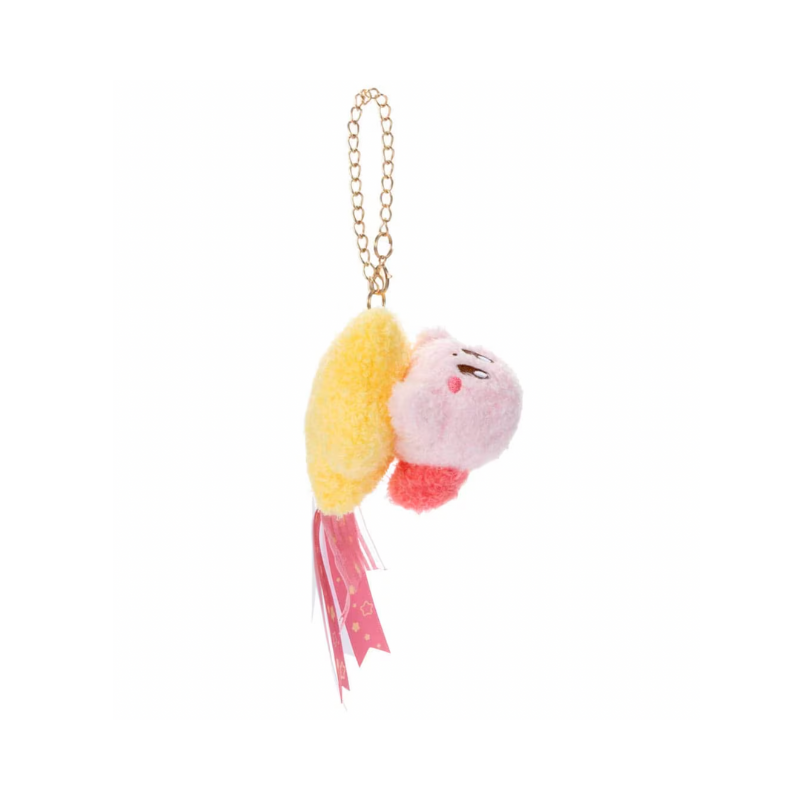 kirby-kirby-warp-star-strap-pink-mascot-holder-keychain