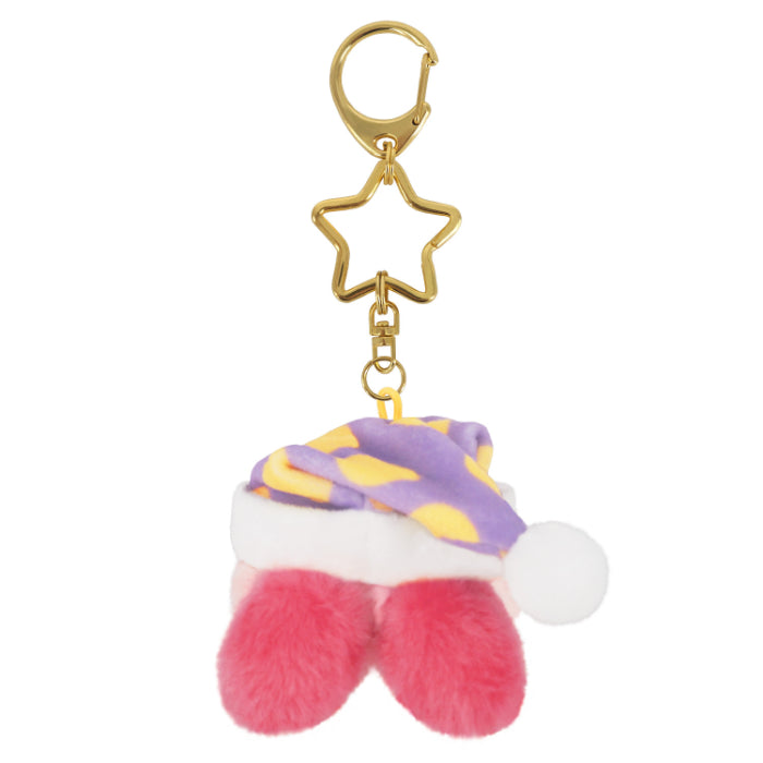 kirby-mini-mofu-sleeping-mascot-holder-keychain