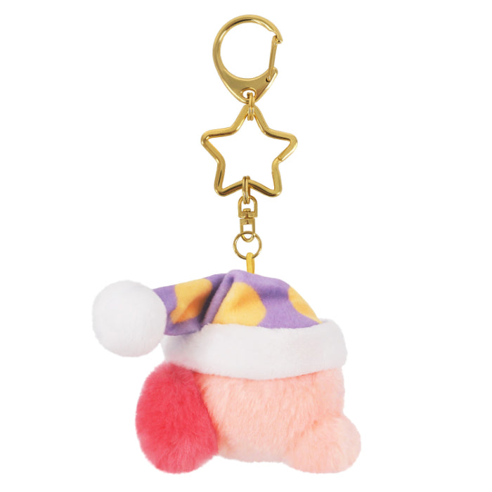 kirby-mini-mofu-sleeping-mascot-holder-keychain