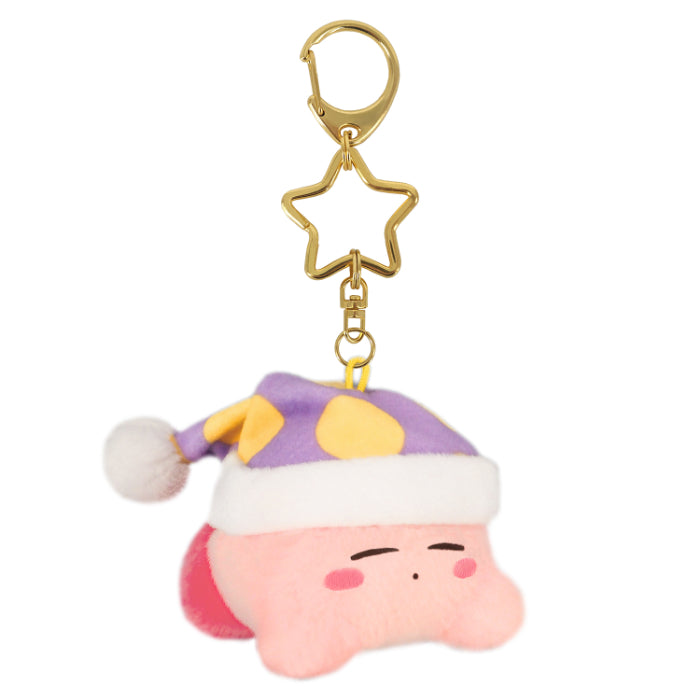 kirby-mini-mofu-sleeping-mascot-holder-keychain
