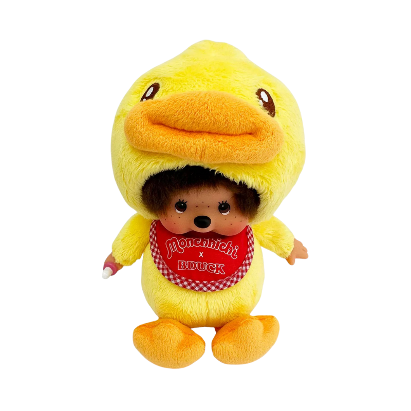 モンチッチX B.DUCK MONCHHICHI x B.Duck S Plush Doll | YORE STORE