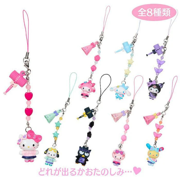 SANRIO Academy Sparkle Secret Phone Strap Blind Box (1PC) YORE STORE