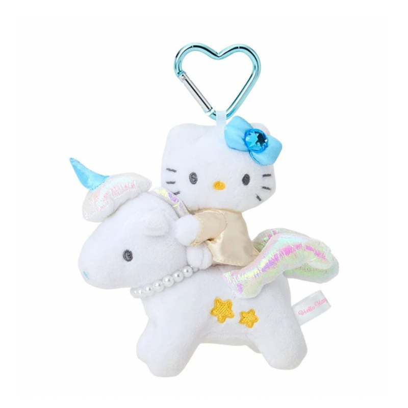 SANRIO Hello Kitty Fantasy Series Unicorn Blue Mascot Holder