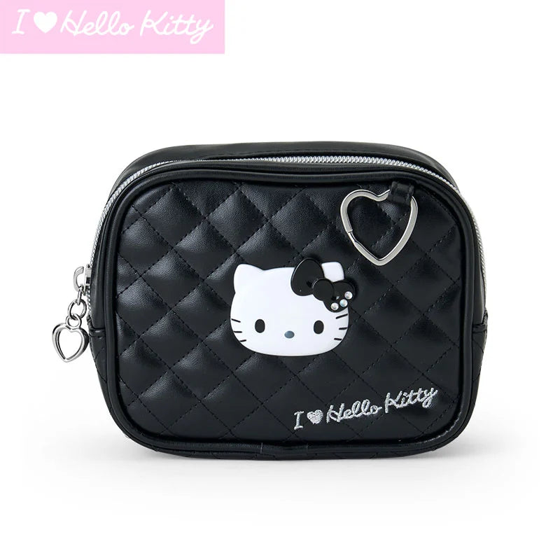 レア‼️HELLO KITTY ブラックポーチ SANRIO I Love Hello Kitty Black Pouch | YORE STORE