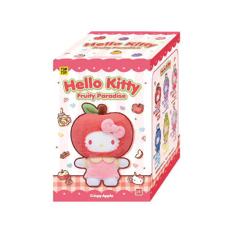TOP TOY x Hello Kitty Fruity Paradise Vinyl Plush Keychain Blind