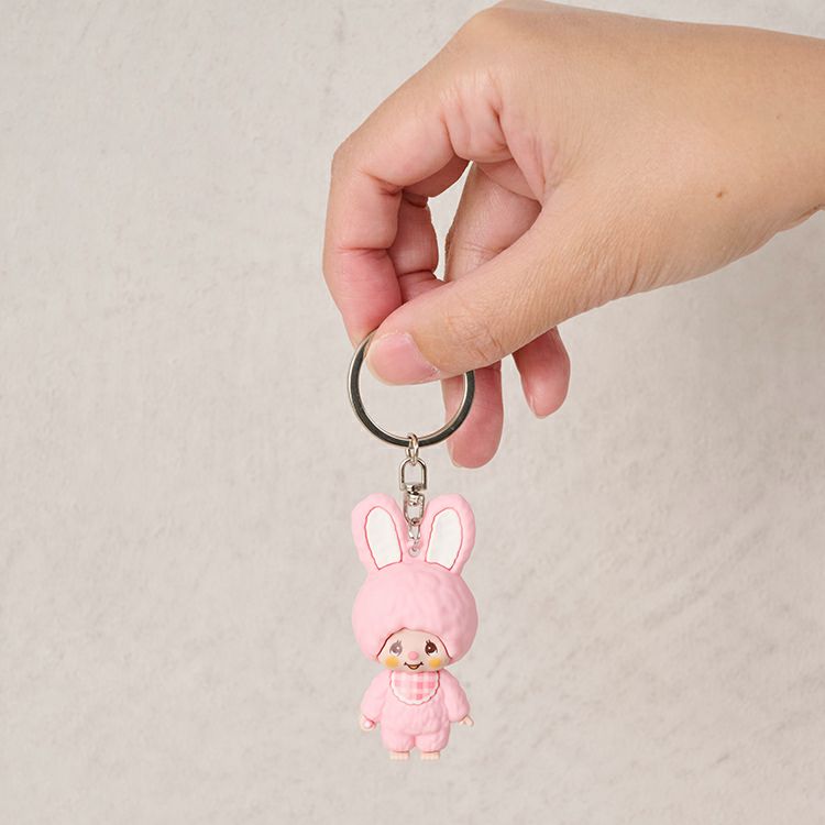 MONCHHICHI Figure Mascot Keychain Accessory