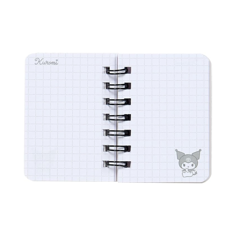 SANRIO Mini Ring Notebook Keychain (Hello Kitty/Cinnamoroll/My Melody/Kuromi)