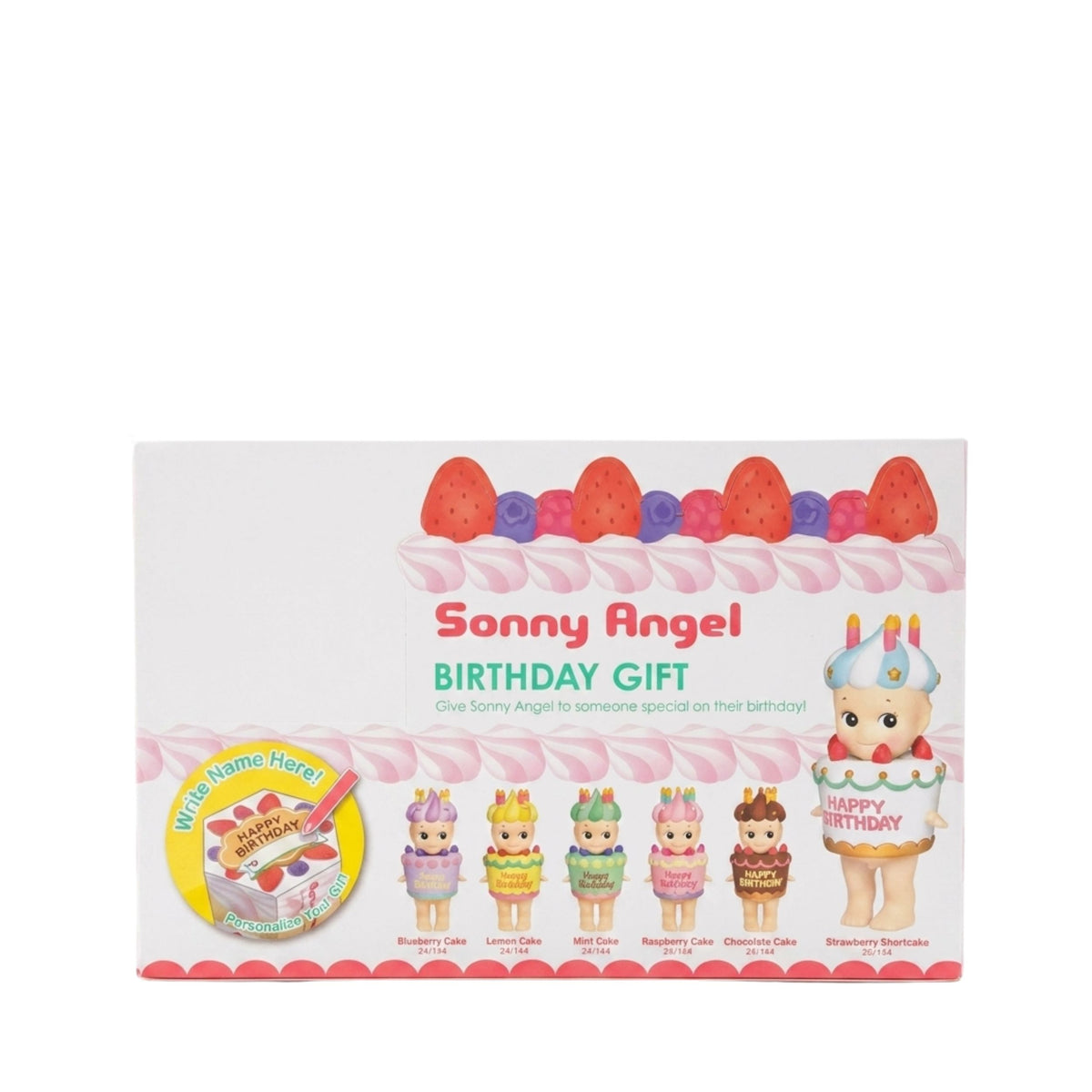 Sonny Angel – Birthday Cake Gift Series