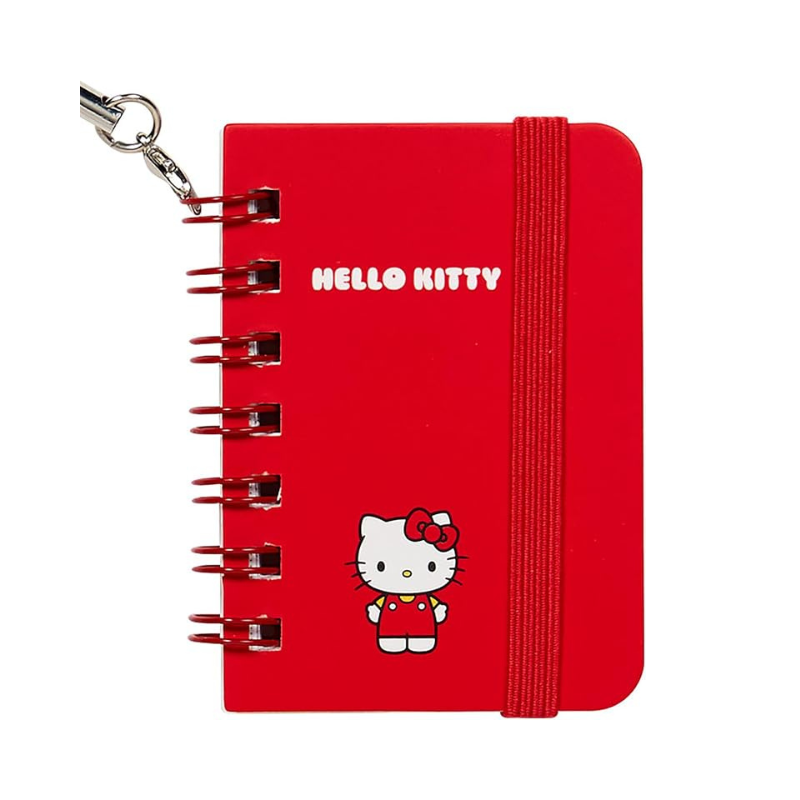 SANRIO Mini Ring Notebook Keychain (Hello Kitty/Cinnamoroll/My Melody/Kuromi)