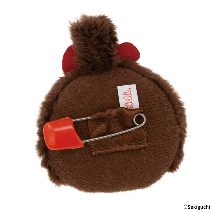 MONCHHICHI Monchhichi Girl Mascot Badge