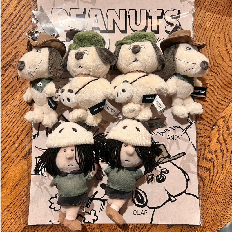 PEANUTS x SHANDMOO Spike Chengdu Exclusive Mascot Holder Keychain