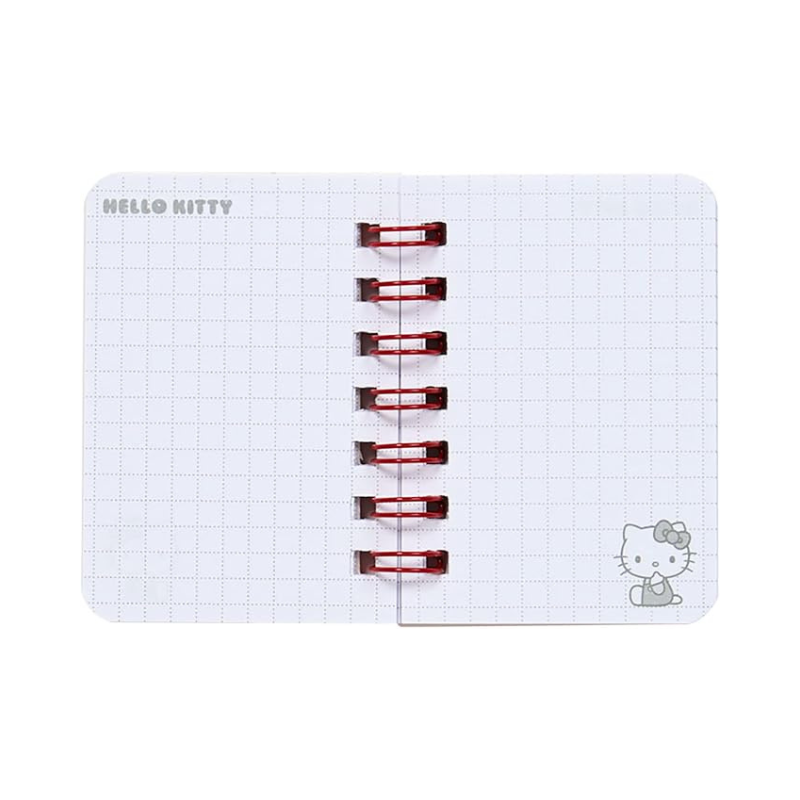 SANRIO Mini Ring Notebook Keychain (Hello Kitty/Cinnamoroll/My Melody/Kuromi)