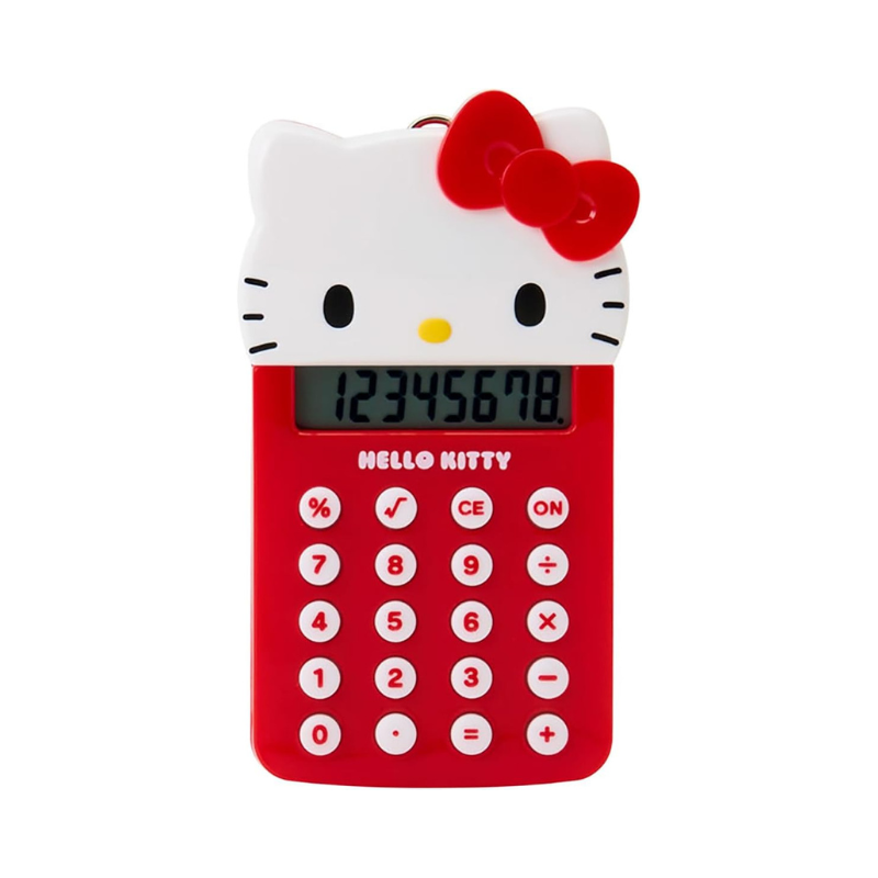 SANRIO Mini Calculator Keychain (Hello Kitty/Cinnamoroll/My Melody/Kuromi)