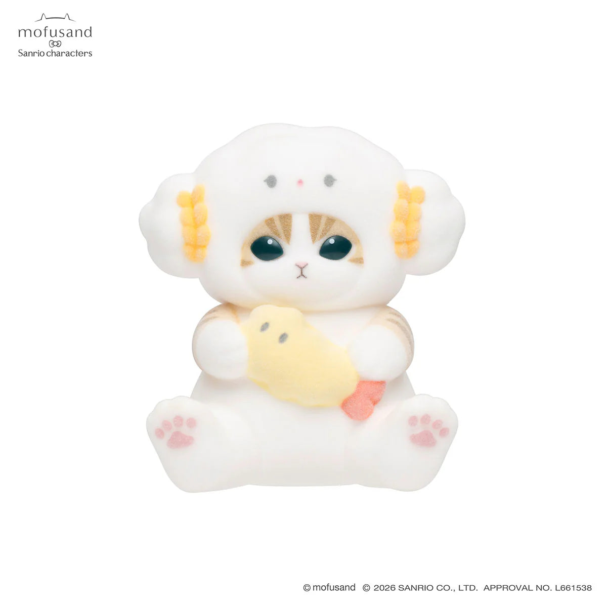 MOFUSAND x Sanrio Characters Mofumofu Flocked Figure Trading Collection Vol.2 Blind Box