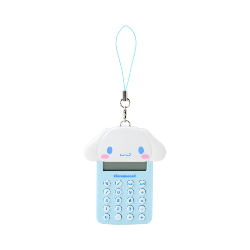 SANRIO Mini Calculator Keychain (Hello Kitty/Cinnamoroll/My Melody/Kuromi)