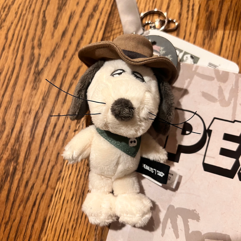 PEANUTS x SHANDMOO Spike Chengdu Exclusive Mascot Holder Keychain