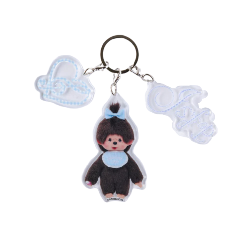 MONCHHICHI x 16 TYPEMATE MBTI Personalities 3 Piece Acrylic Charm Keychain (ISFP)