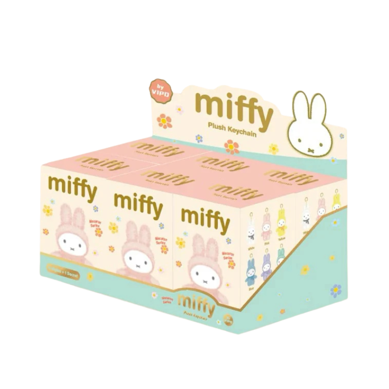 MIFFY x VIPO Macaron Plush Keychain Blind Box