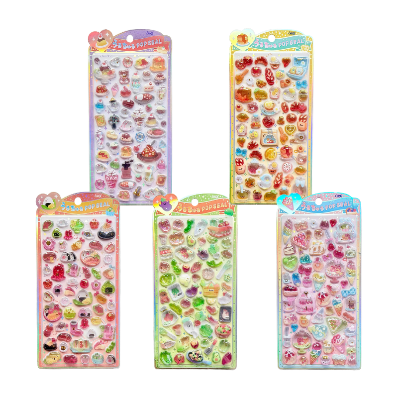 CRUX UruChuru Pop Seal Pop Sticker (Food)