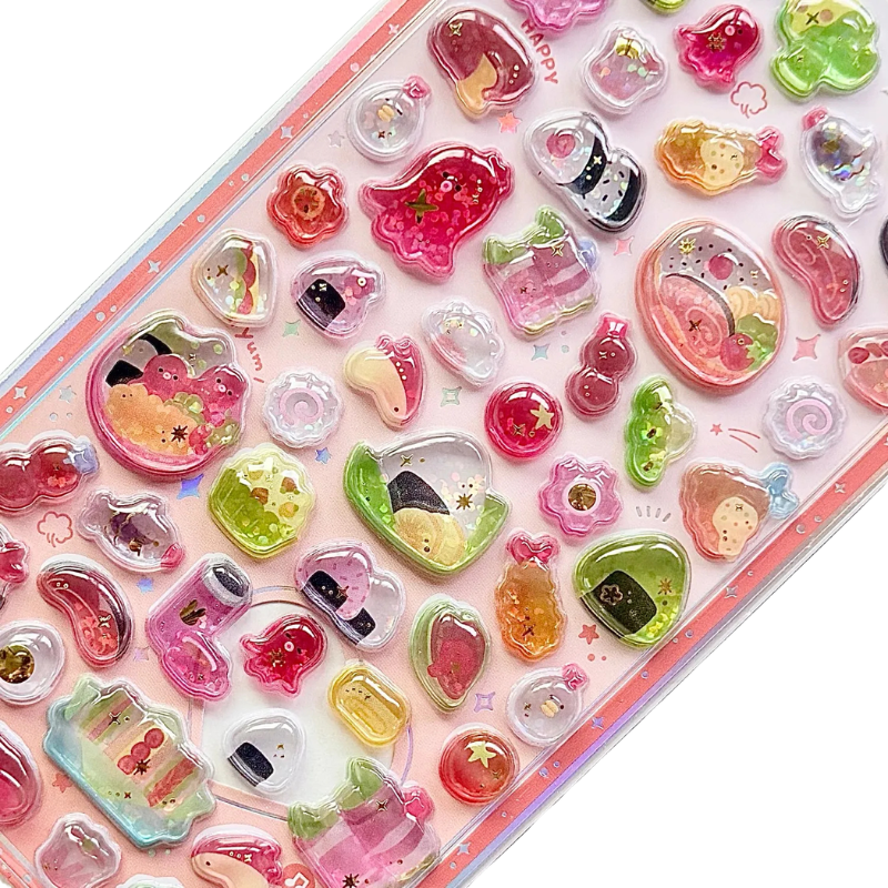 CRUX UruChuru Pop Seal Pop Sticker (Food)-