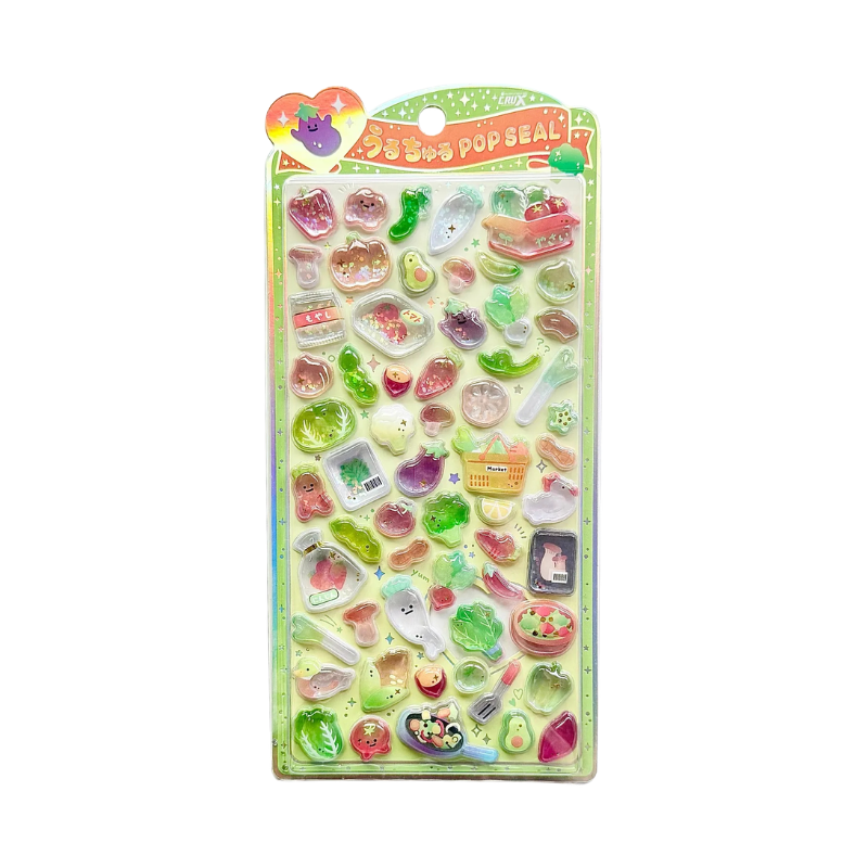 CRUX UruChuru Pop Seal Pop Sticker (Food)