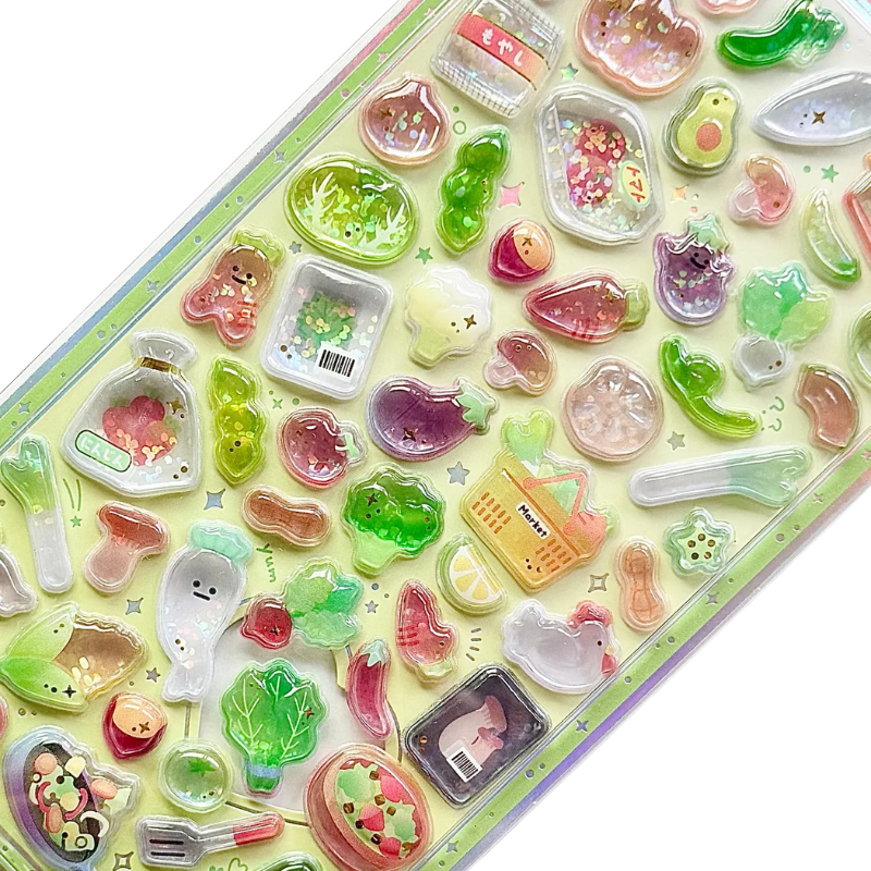 CRUX UruChuru Pop Seal Pop Sticker (Food)