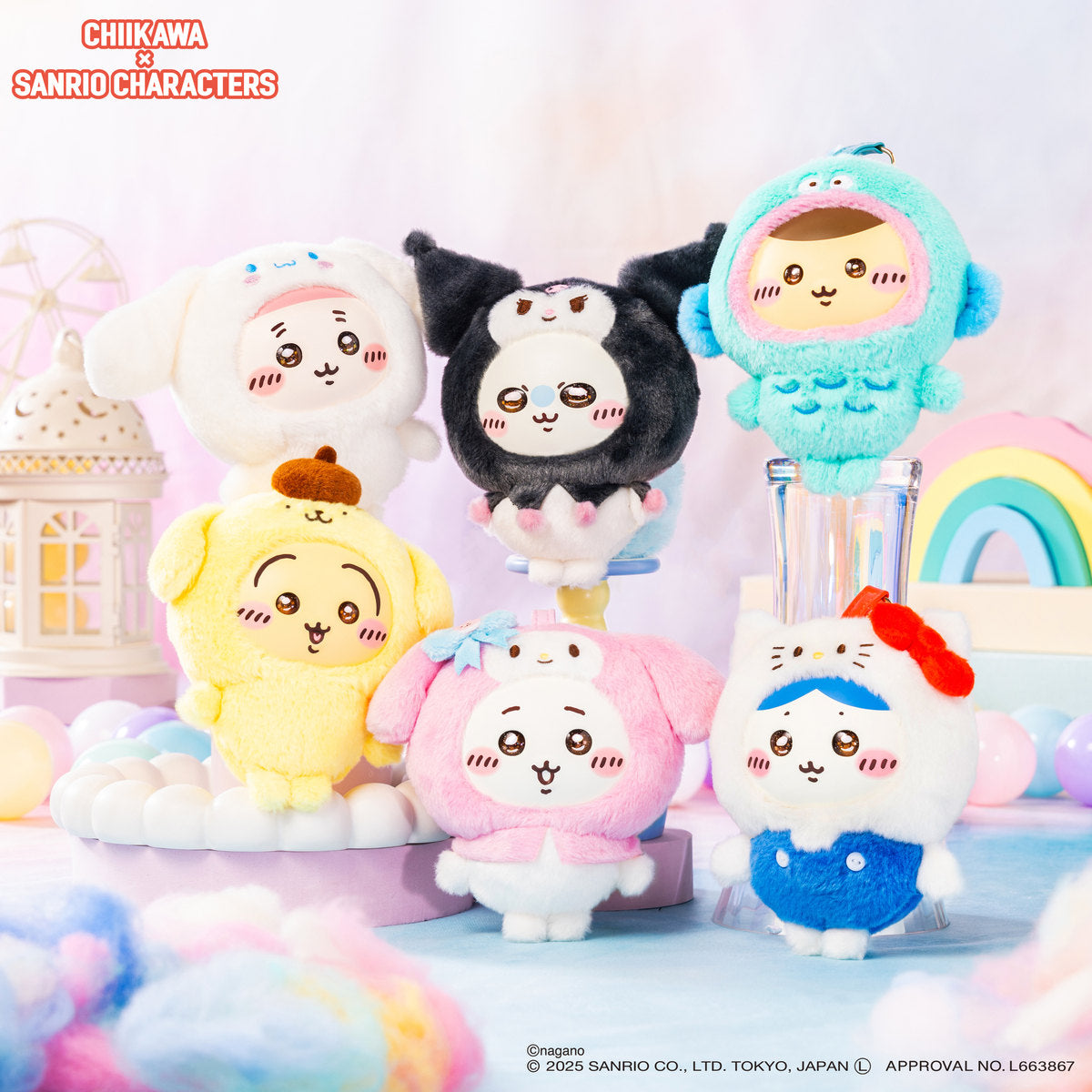 Chiikawa_x_Sanrio_Characters_Kiramekko__Usagi_x_Pompompurin__1