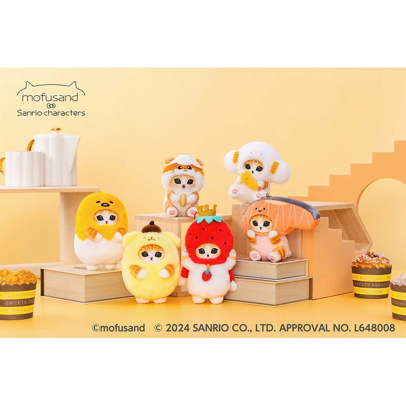 MOFUSAND x Sanrio Characters Kirimichan Mascot Holder Keychain