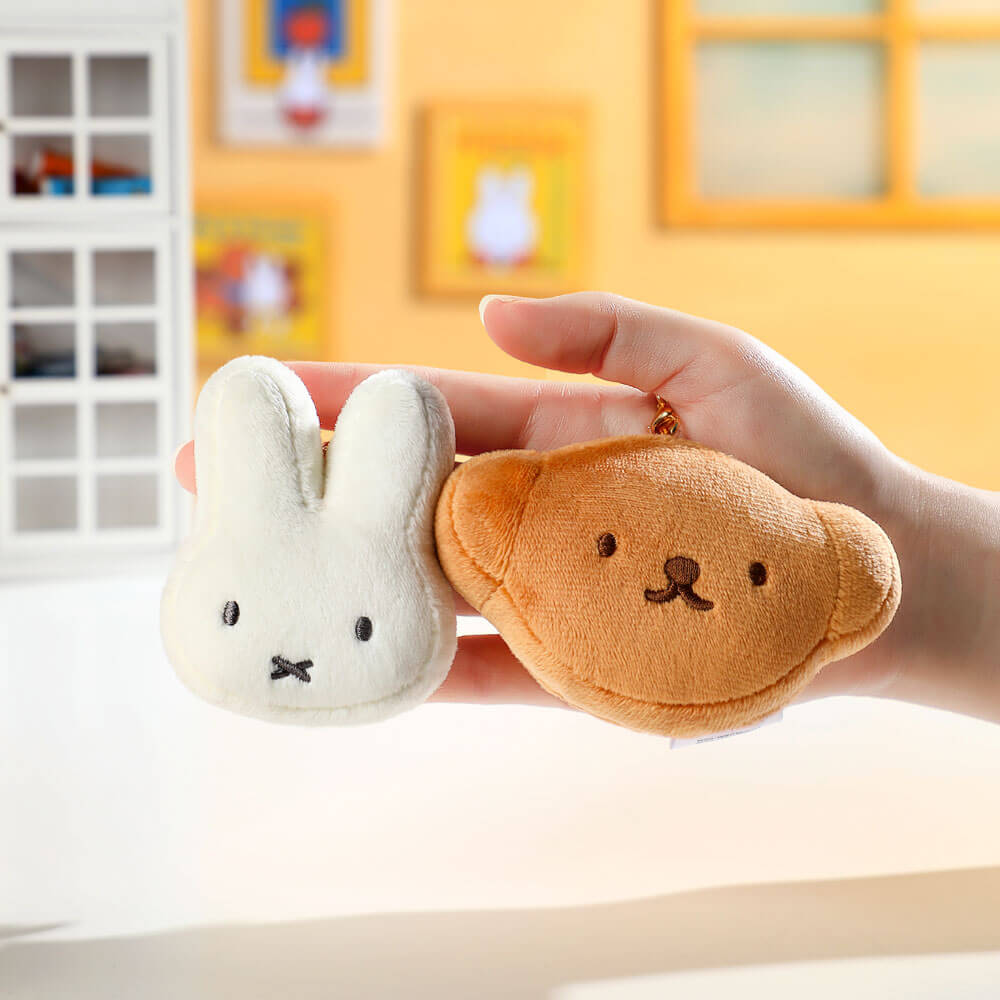 MIFFY Boris 2D Plush Mascot Holder Keychain