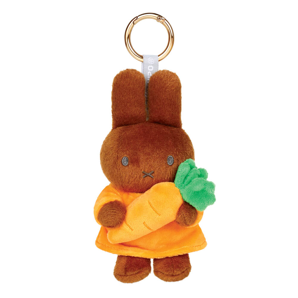 MIFFY Melanie With Carrot Mascot Holder Keychain