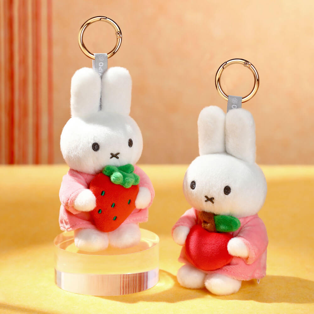 MIFFY With Apple Mascot Holder Keychain
