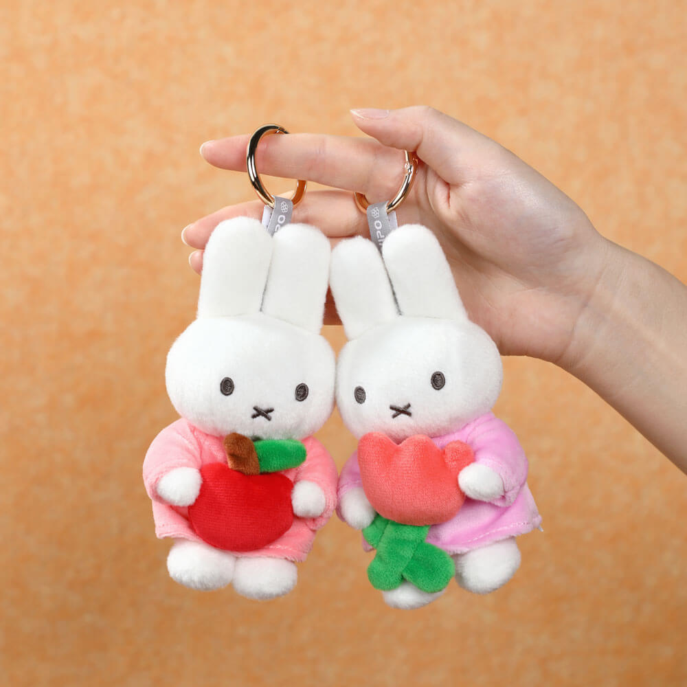 MIFFY With Apple Mascot Holder Keychain