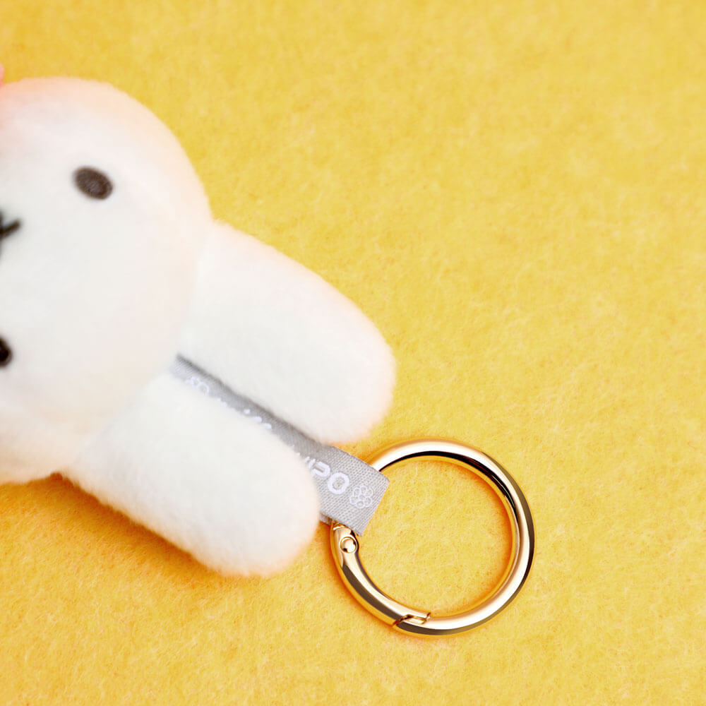 MIFFY With Carrot Apple Mascot Holder Keychain
