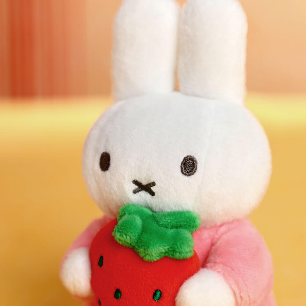 MIFFY With Strawberry Mascot Holder Keychain