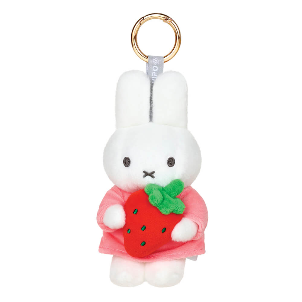 MIFFY With Strawberry Mascot Holder Keychain